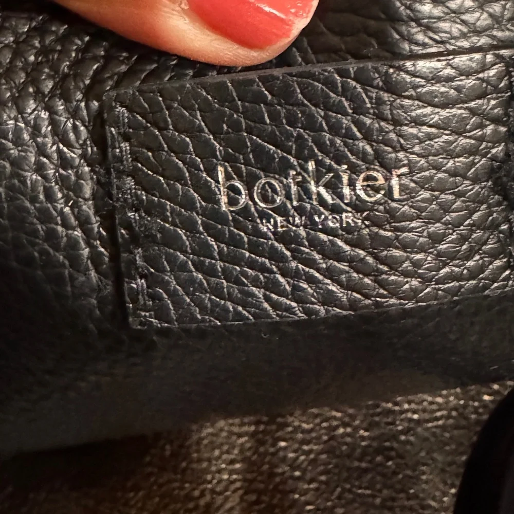 Botkier New York Black pebbled leather Tote Bag Sleek and Versatile